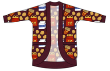 Load image into Gallery viewer, Happy Snacks Kids Cocoon Cardigan