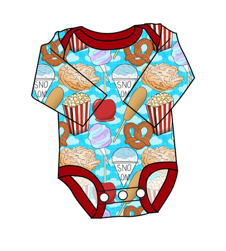 Fair Foods Lap Neck Bodysuit