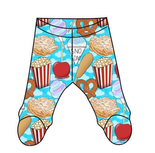 Fair Foods Newborn Footed Pants