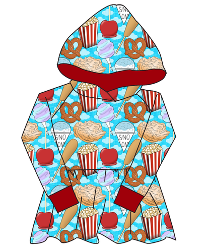 Fair Foods Peplum Hoodie (or Crewneck)