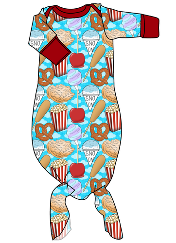 Fair Foods Newborn Knotted Gown