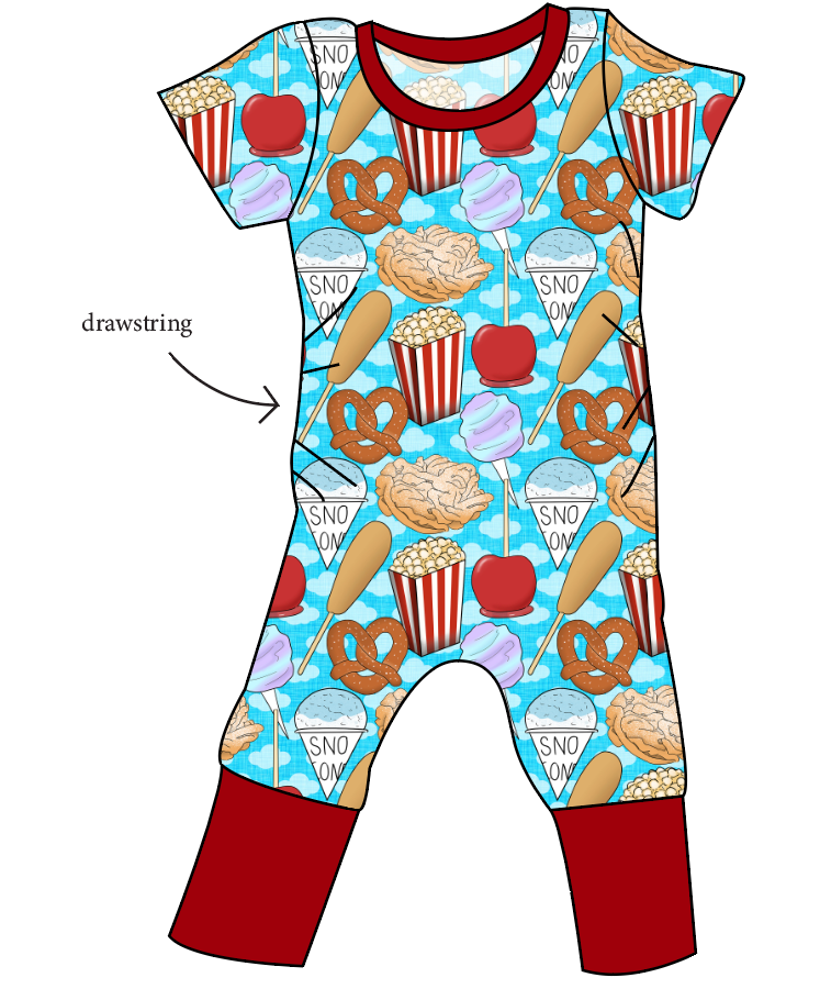 Fair Foods Grow With Me Pants And Shorts Romper