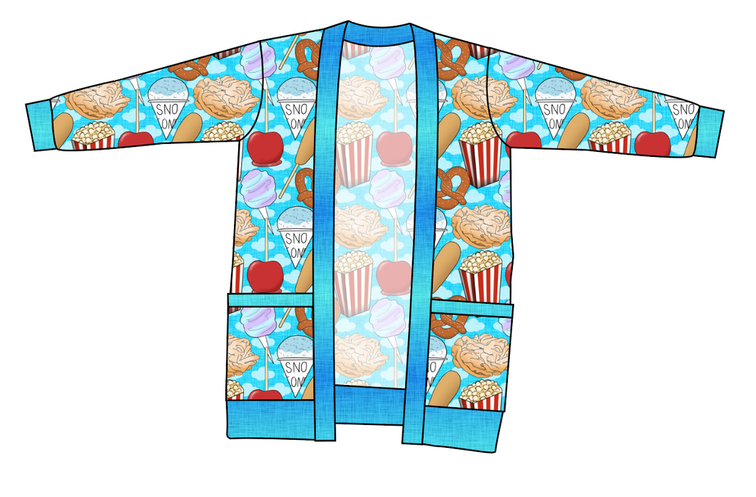 Fair Foods Kids Grandpa Cardigan