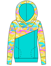 Load image into Gallery viewer, Neon Bananas Ladies Hoodie