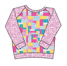 Load image into Gallery viewer, Cupcake Blocks Classic Hoodie (or Crewneck)