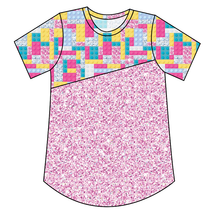 Load image into Gallery viewer, Cupcake Blocks Kids&#39; Relaxed Tee