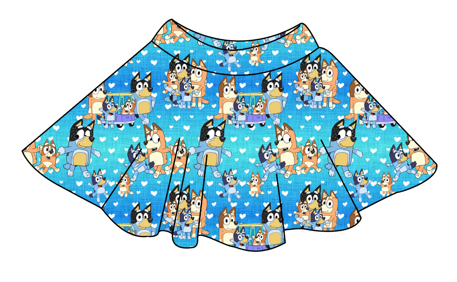 Oh Biscuits! Ladies' Circle Skirt