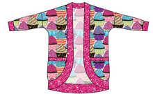 Load image into Gallery viewer, Celebration Cupcakes Ladies&#39; Cocoon Cardigan