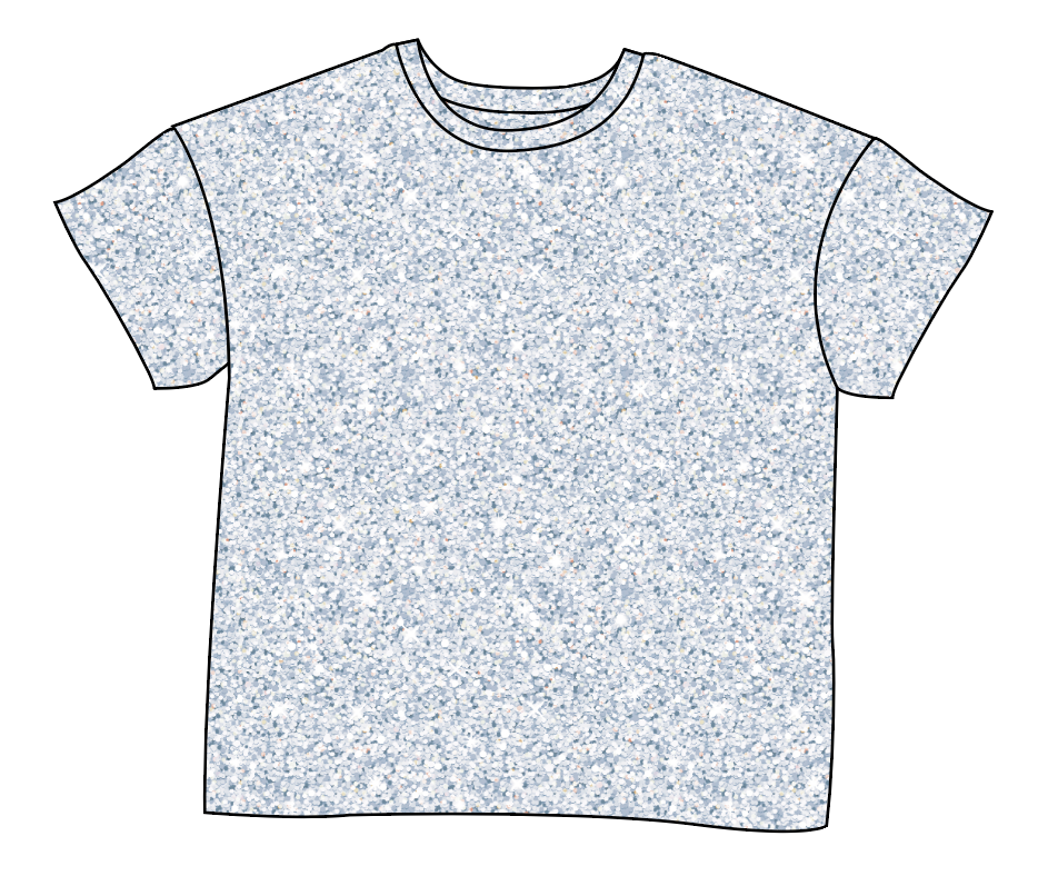 Glitters Ladies' Oversized Tee