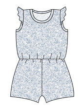 Load image into Gallery viewer, Glitters Ivy Summer Romper