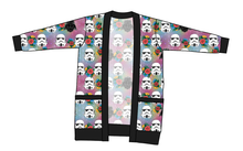 Load image into Gallery viewer, Floral Space Troopers Kids Grandpa Cardigan
