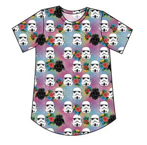 Floral Space Troopers Kids' Relaxed Tee