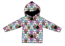 Load image into Gallery viewer, Floral Space Troopers Oversized Hoodie