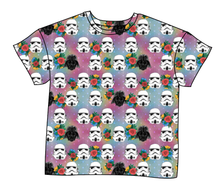 Load image into Gallery viewer, Floral Space Troopers Ladies&#39; Oversized Tee