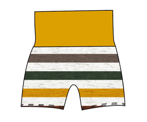 Fall Stripes Grow With Me Pants And Shorts