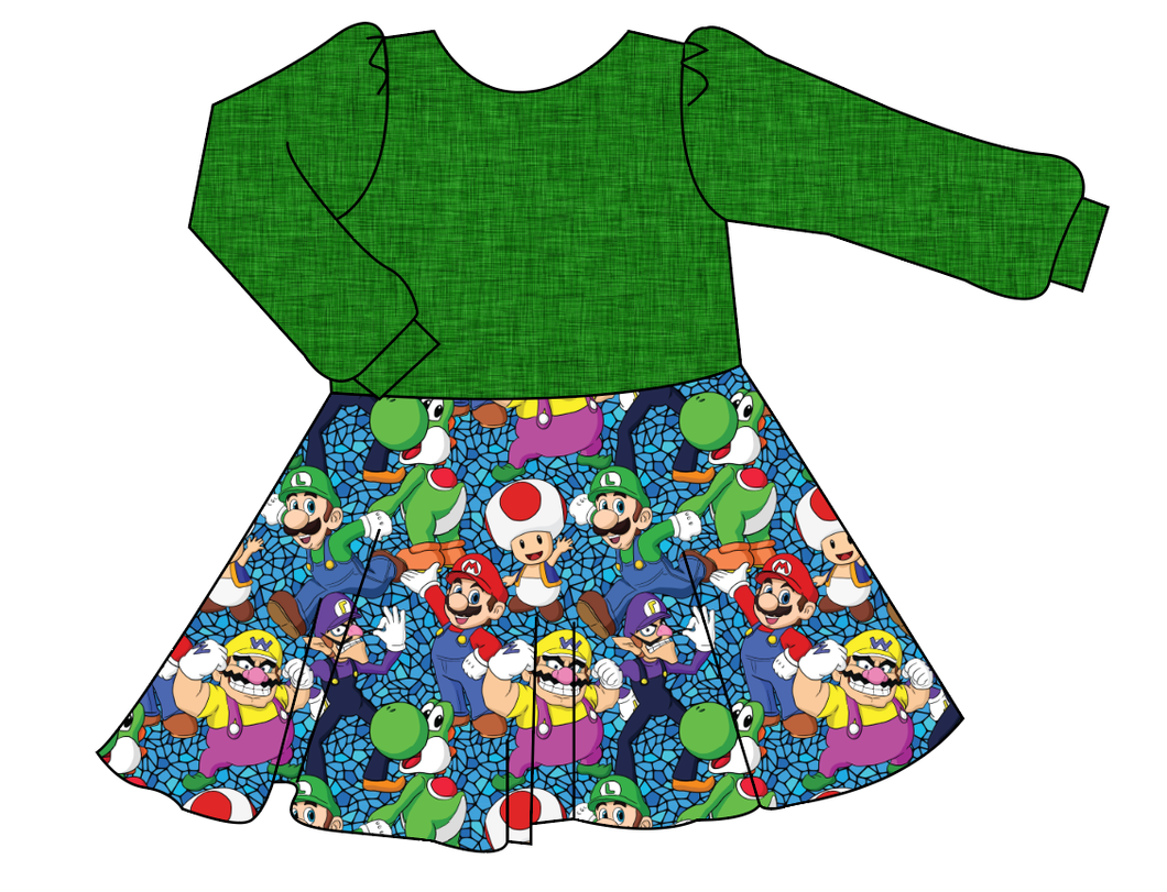 Bros and Foes Prairie Dress