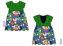 Load image into Gallery viewer, Bros and Foes Low Back Dress