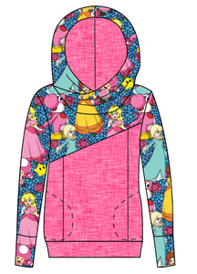 Royal Toadstools Ladies Hoodie
