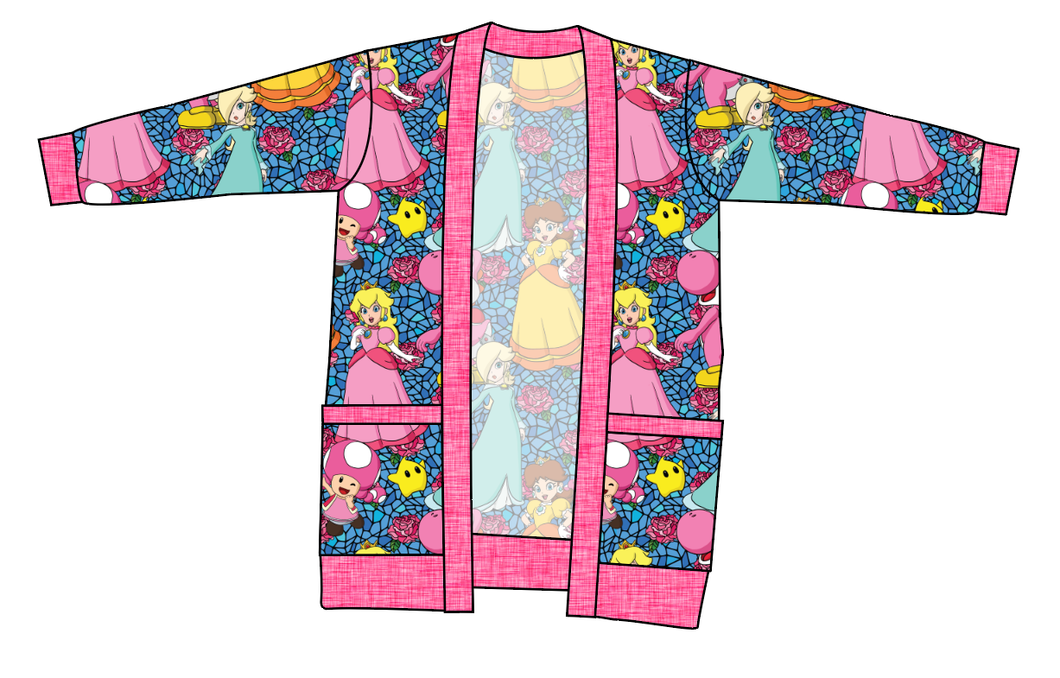 Royal Toadstools Kids Grandpa Cardigan
