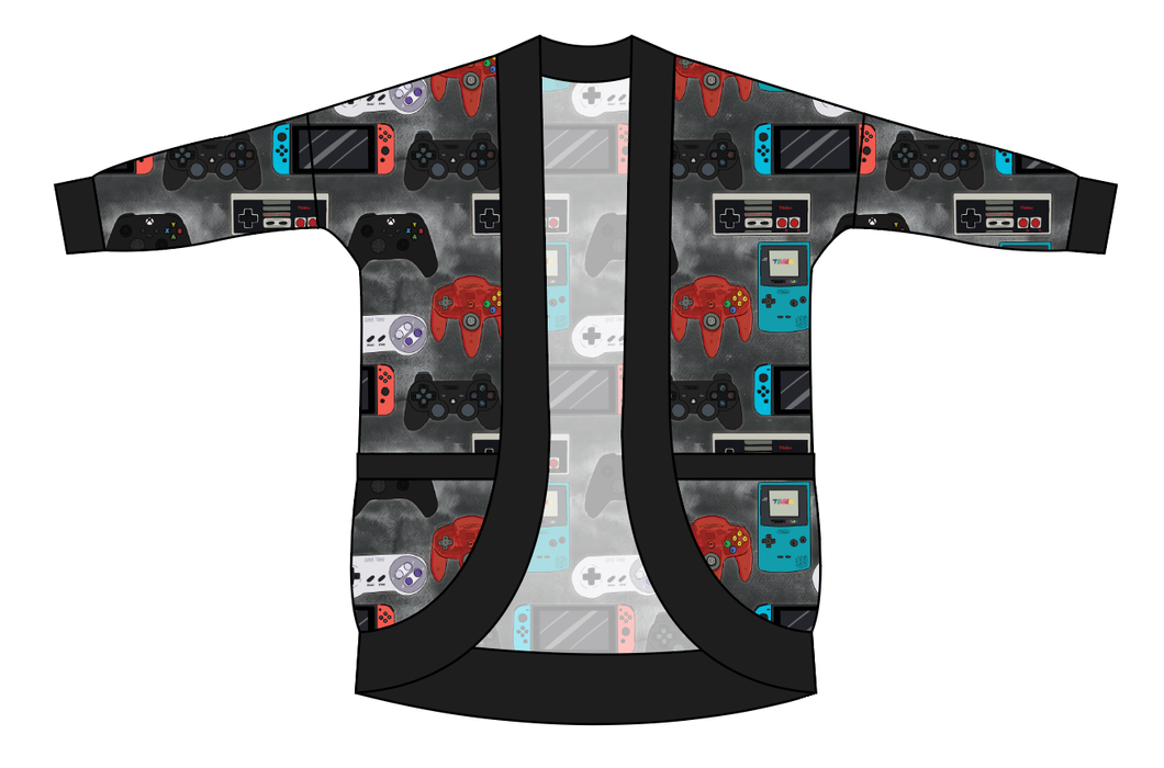 Game Controllers Ladies' Cocoon Cardigan