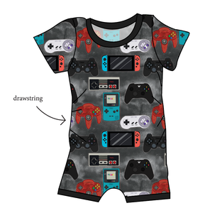 Game Controllers Grow With Me Pants And Shorts Romper