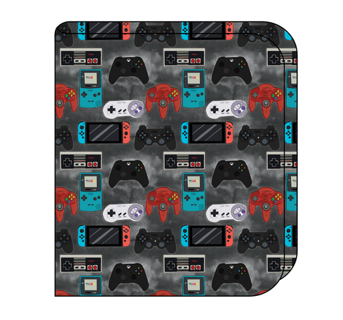 Game Controllers Swaddle Blanket