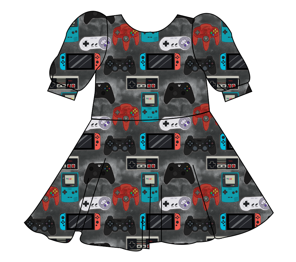 Game Controllers Prairie Dress