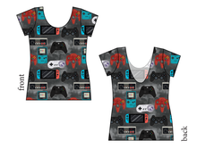 Load image into Gallery viewer, Game Controllers Ladies&#39; Low Back Ballerina Tee