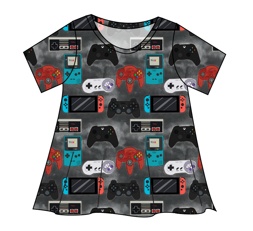 Game Controllers Ladies' Swing Tee