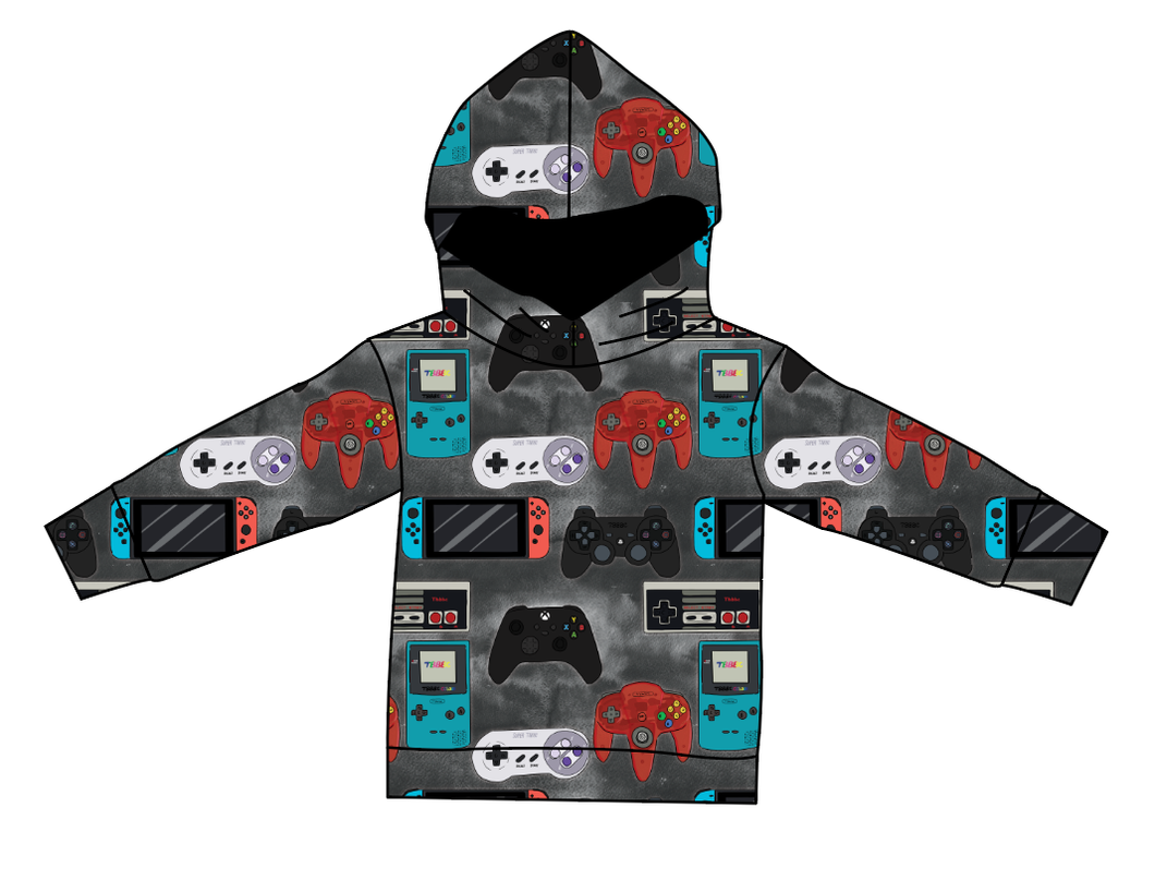 Game Controllers Oversized Hoodie