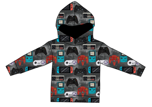 Game Controllers Ladies Oversized Hoodie