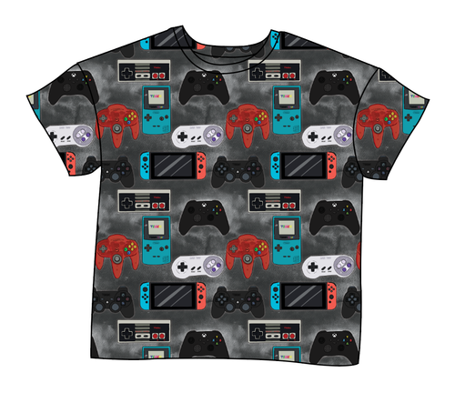 Game Controllers Ladies' Oversized Tee