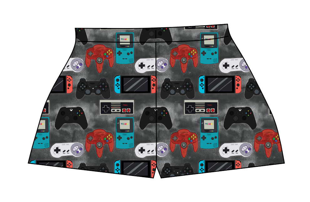 Game Controllers Ladies' Lounge Shorts