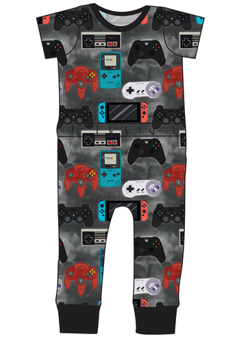 Game Controllers Bennett Pants and Shorts Length T-Shirt Romper