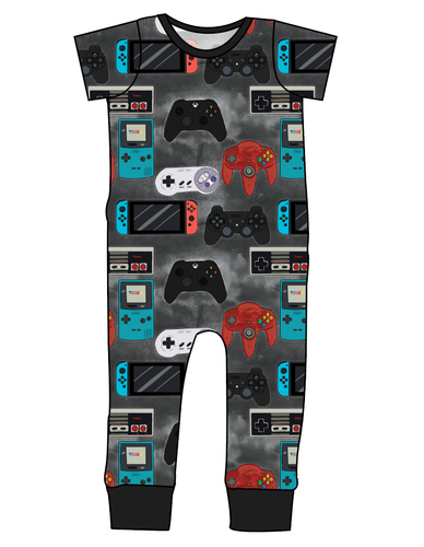 Game Controllers Emmett Pants And Shorts T-Shirt Romper