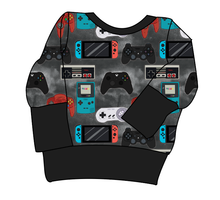 Load image into Gallery viewer, Game Controllers Grow With Me Hoodie (or Crewneck)