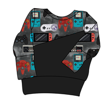 Load image into Gallery viewer, Game Controllers Grow With Me Hoodie (or Crewneck)