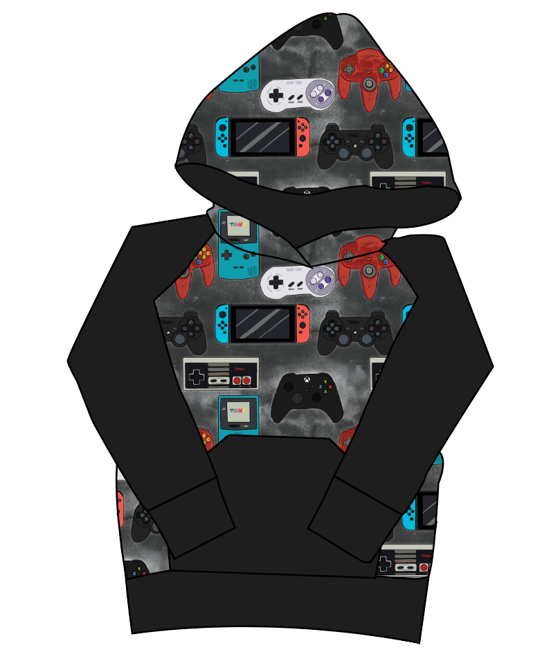 Game Controllers Mens' Hoodie