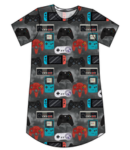 Load image into Gallery viewer, Game Controllers Ladies&#39; T-Shirt Dress