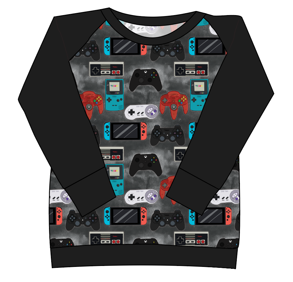 Game Controllers Ladies' Classic Crewneck