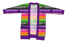 Load image into Gallery viewer, Spooky Meow Stripes Ladies&#39; Grandpa Cardigan