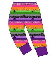 Load image into Gallery viewer, Spooky Meow Stripes Ladies&#39; Lounge Pants