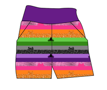 Load image into Gallery viewer, Spooky Meow Stripes Basic Joggers And Jogger Shorts