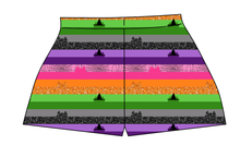Load image into Gallery viewer, Spooky Meow Stripes Ladies&#39; Lounge Shorts