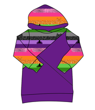 Load image into Gallery viewer, Spooky Meow Stripes Classic Hoodie (or Crewneck)