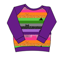 Load image into Gallery viewer, Spooky Meow Stripes Classic Hoodie (or Crewneck)