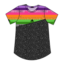 Load image into Gallery viewer, Spooky Meow Stripes Ladies&#39; Relaxed Tee