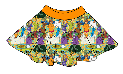 Mystery Squad Circle Skirt