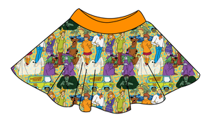 Mystery Squad Circle Skirt