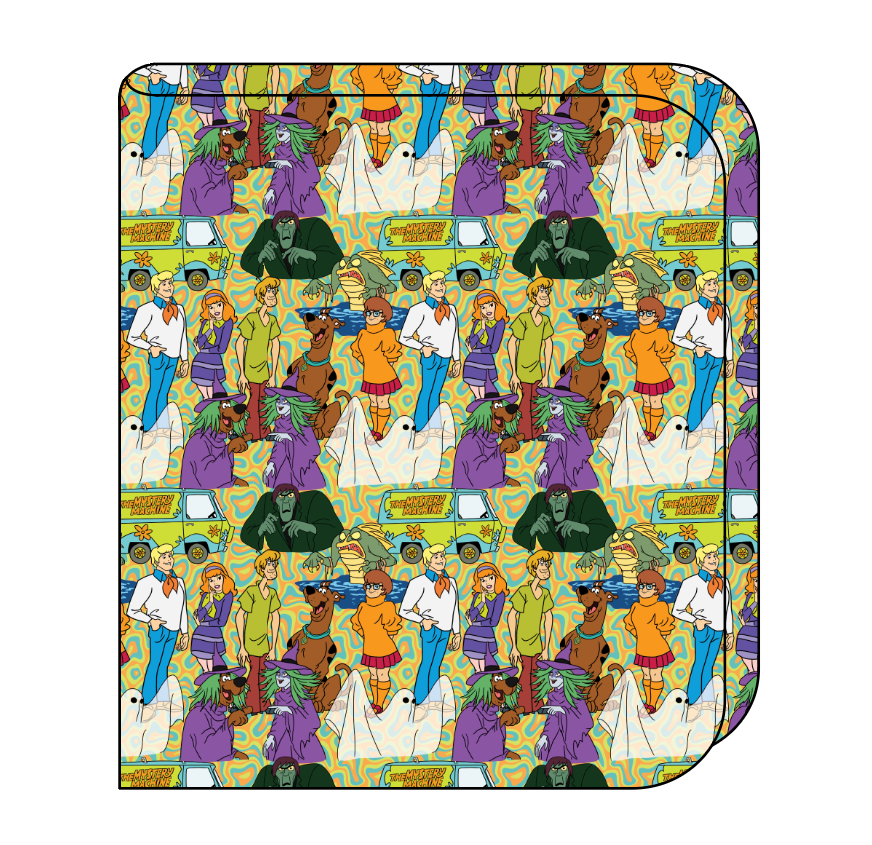 Mystery Squad Swaddle Blanket